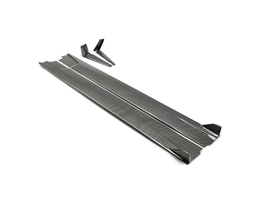 Seibon TB-Style Carbon Fiber Side Skirts Infiniti Q60 2017-2022