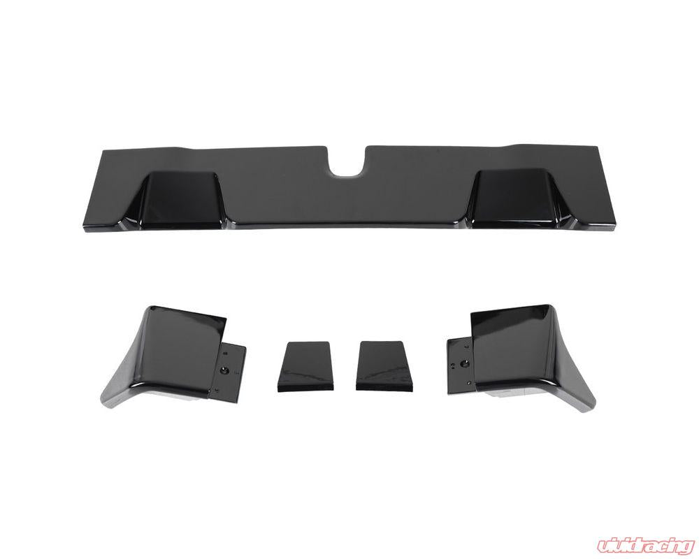 Spec-D Matte Black ABS Rear Roof Truck Spoiler Wing Kit Dodge RAM 1500 2019-2021
