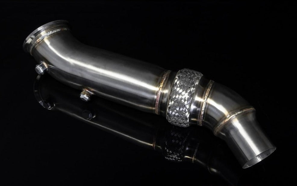 Boost Logic Stainless Race Downpipe Toyota MKV Supra
