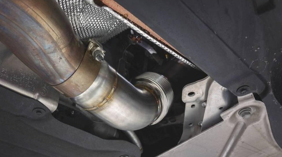 AMS Performance MKV Toyota Supra Stainless Steel Race Downpipe