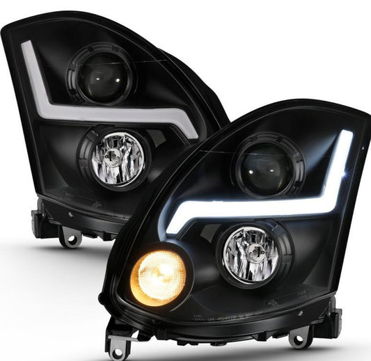 Anzo USA Projector Headlight Set Infiniti G35 2003-2007