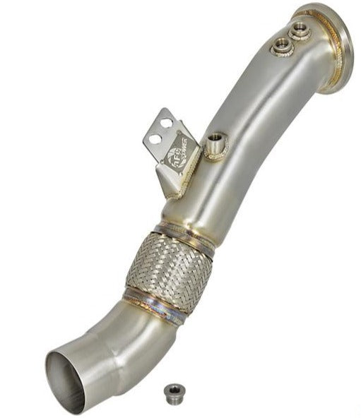 aFe POWER Twisted Steel Down-Pipe Toyota Supra 2020-2021