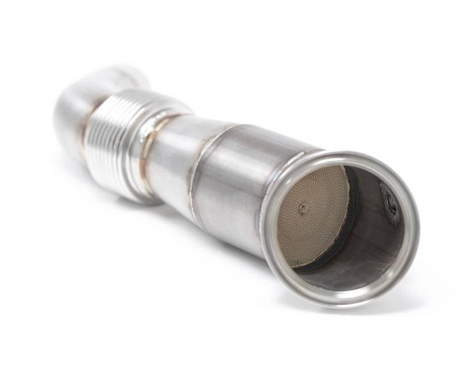 AMS Performance MKV A90 2020+ Toyota Supra Street Downpipe w/ EPA-verified Ultra High Flow GESI Catalytic Converter