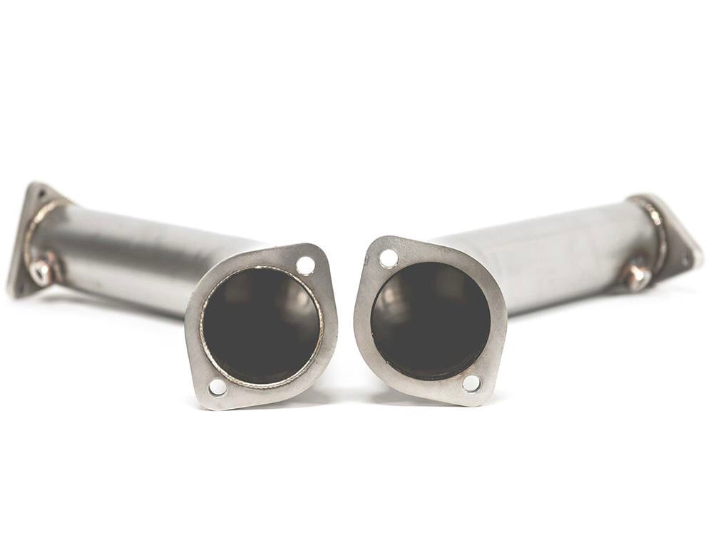 AMS Performance Alpha Infiniti Q60 / Q50 VR30 Red Alpha Lower Downpipes