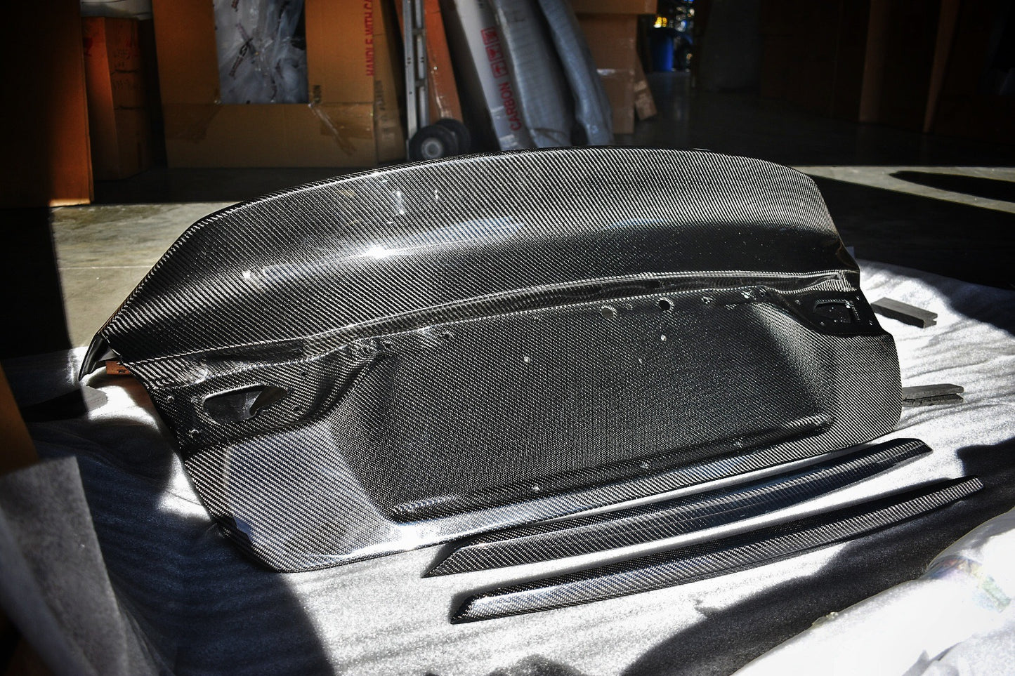 14-15 Infiniti Q50 4Dr Carbon Fiber Demon Trunk