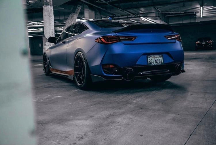 2017+ Q60 Coupe SBGT Rear Splitter