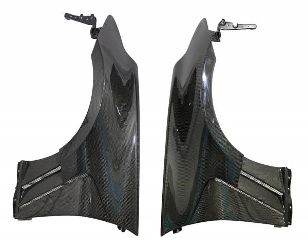 09-20 Nissan 370Z 2Dr Carbon Fiber Fender FVS Style