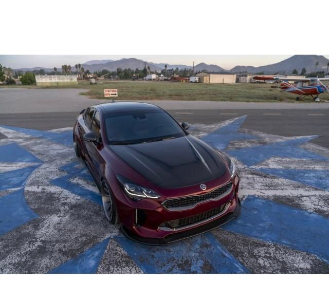 ARK Performance Legato Carbon Fiber Hood Kia Stinger 2018+