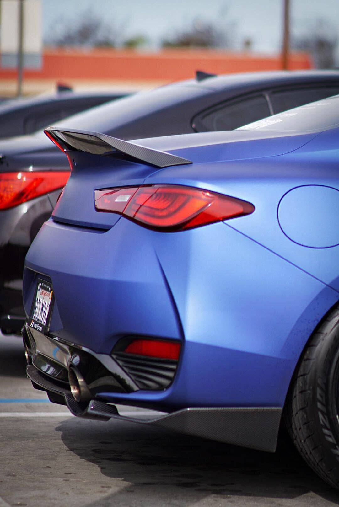 2017+ Q60 Coupe SBGT Rear Splitter