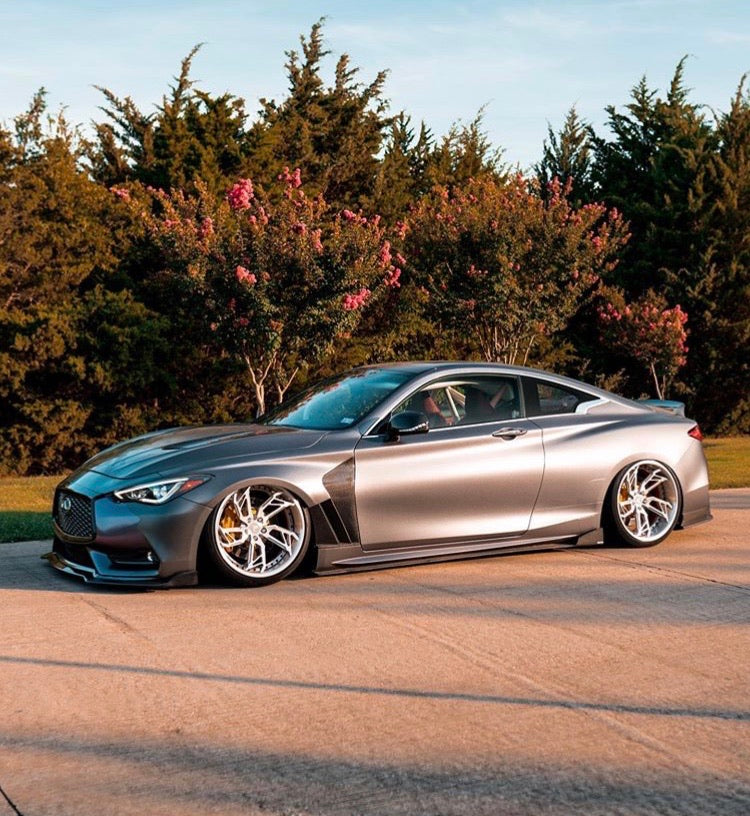 2017+ Q60 Coupe SBGT CF Fenders Pair