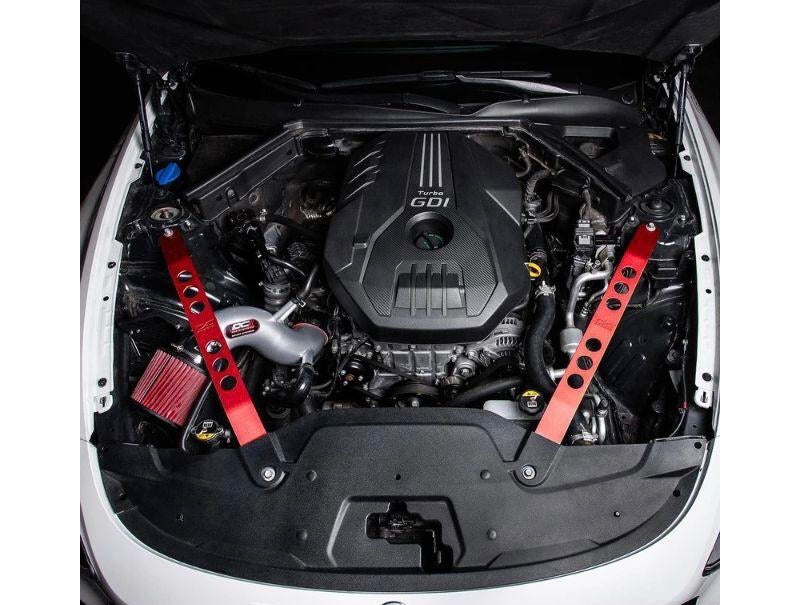 DC Sports Front Upper Strut Tower Bars - Kia Stinger 2017-2020