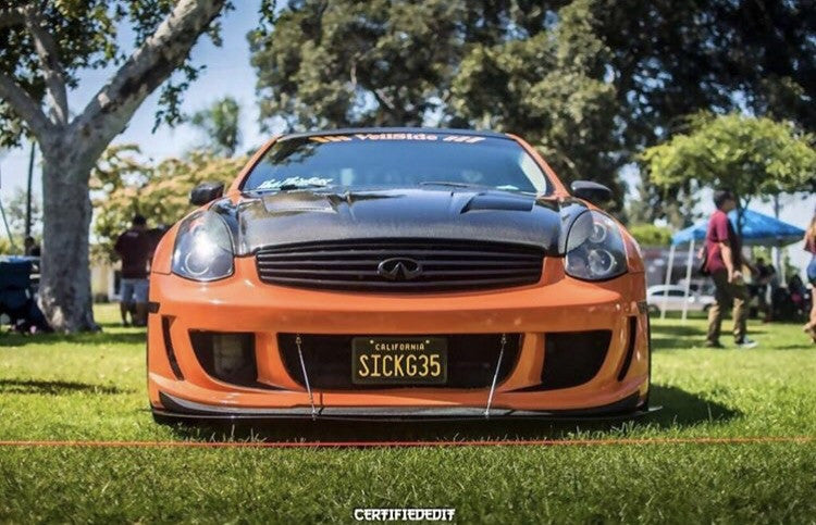 2003-2007 Infiniti G35 2Dr GT3 Style FrontBumper