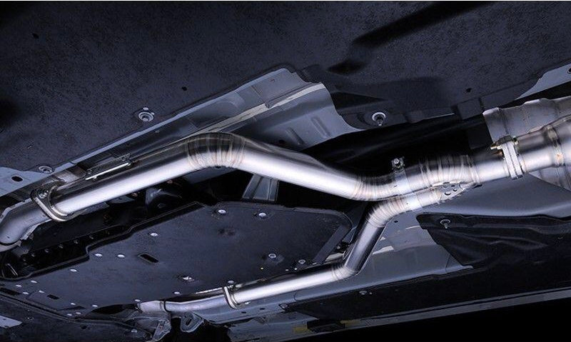 Tomei Expreme Ti Full Titanium Y-Shape Mid Pipe Kit Infiniti Q50 2013+