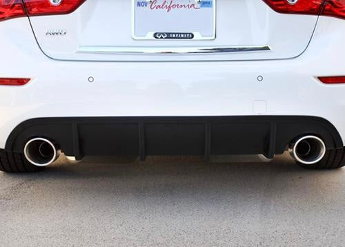 STILLEN Rear Diffuser Matte Black Infiniti Q50 14-15