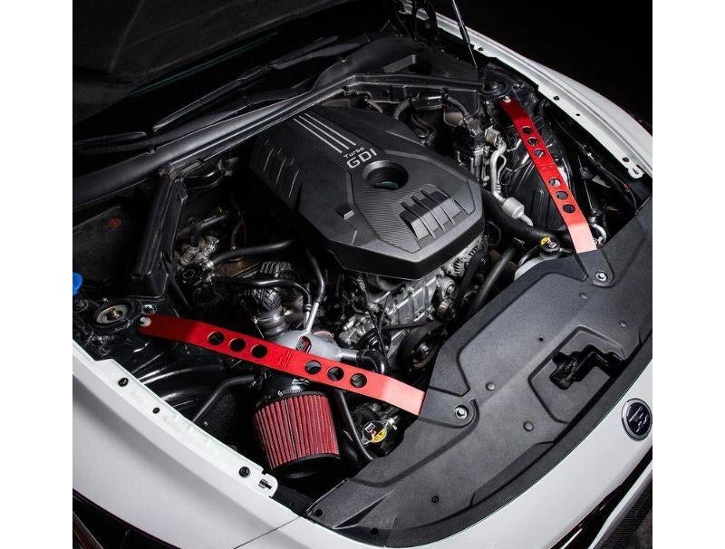 DC Sports Front Upper Strut Tower Bars - Kia Stinger 2017-2020