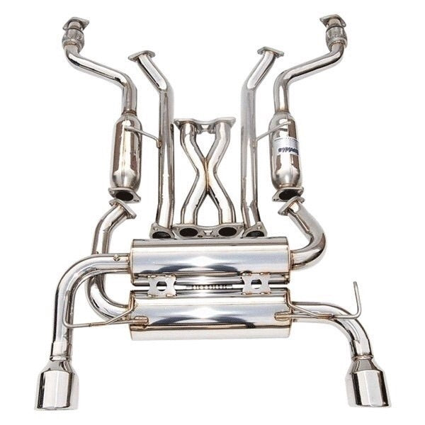 09-Up INVIDIA FX35 Gemini Cat-Back Exhaust System