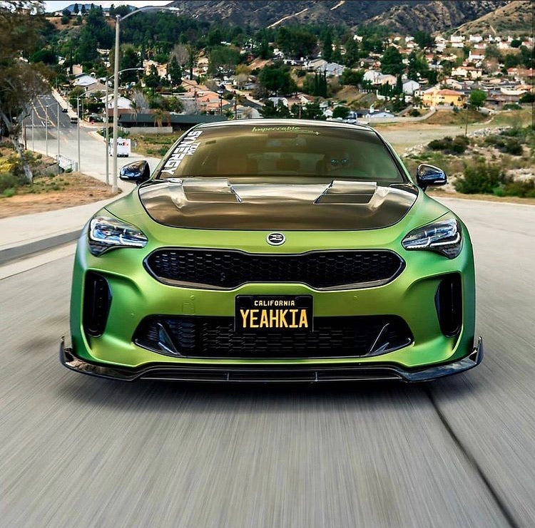 Kia Stinger SBGT Carbon Fiber Front Splitter