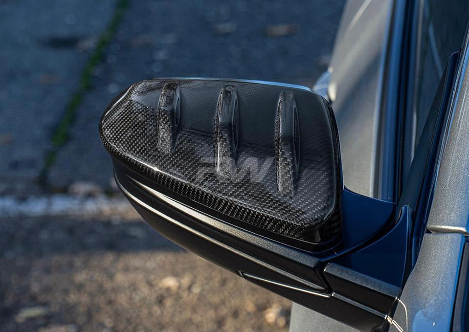 RW Carbon MG Style Carbon Fiber Mirrors Honda Civic | Type R 2016+