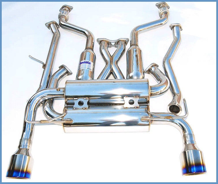 09-Up INVIDIA FX35 Gemini Cat-Back Exhaust System