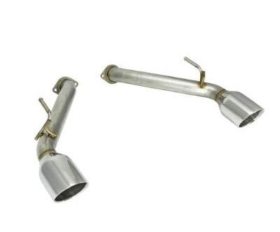Remark Axleback Exhaust with Burnt Stainless Double Wall Tip Infiniti Q60 17-19