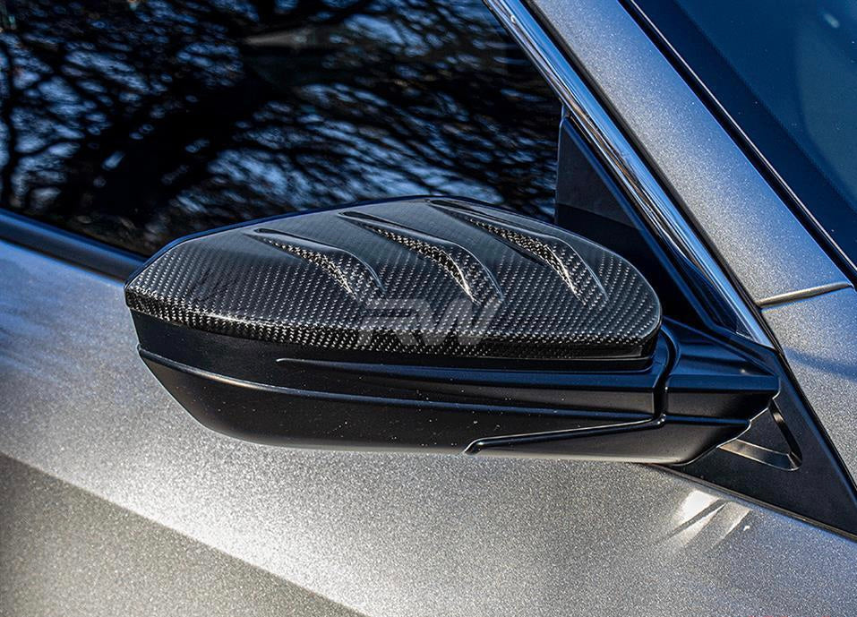 RW Carbon MG Style Carbon Fiber Mirrors Honda Civic | Type R 2016+