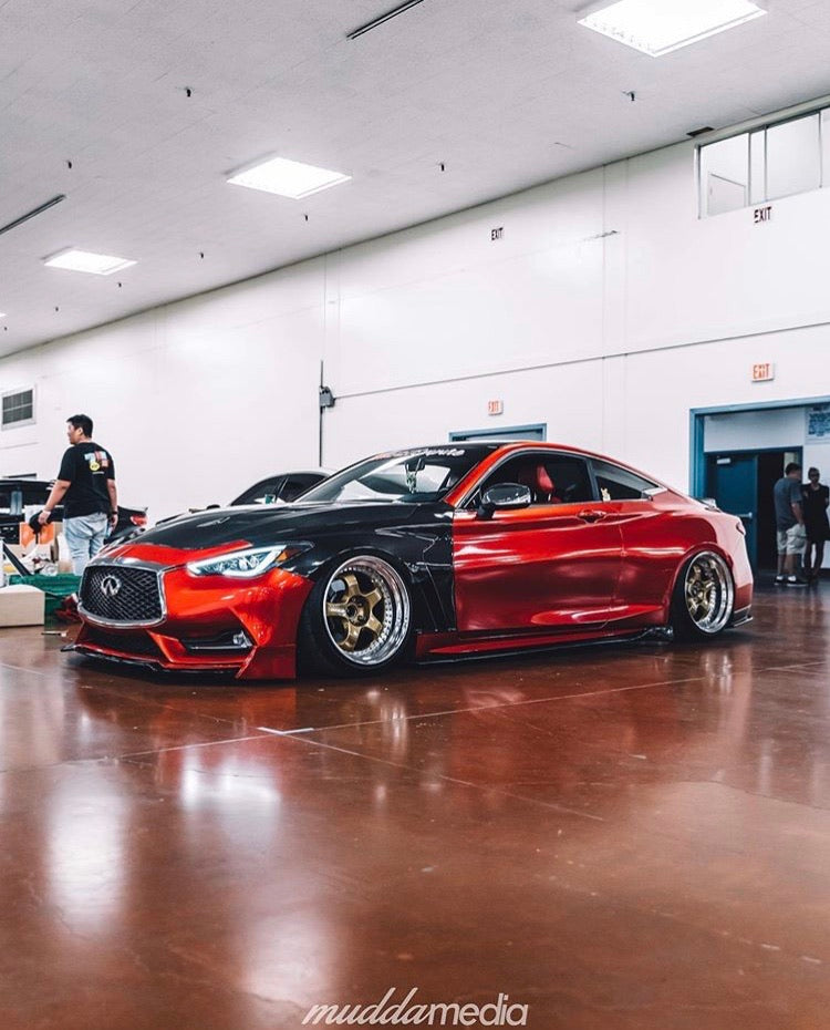 2017+ Q60 Coupe SBGT CF Fenders Pair