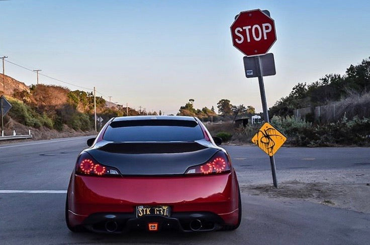 SEIBON C-Style Carbon Fiber Trunk - G37/Q60 Coupe