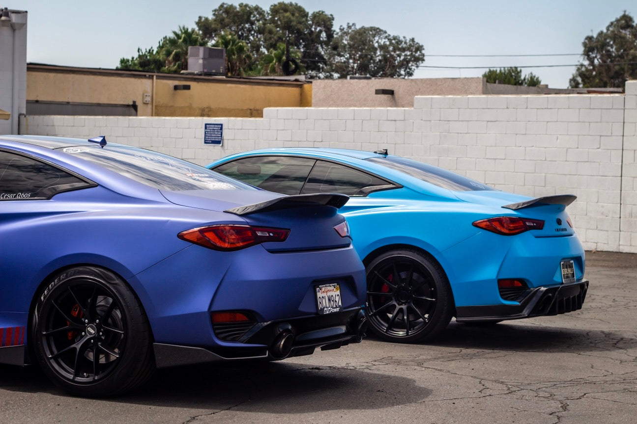 2017+ Q60 Coupe SBGT Rear Splitter
