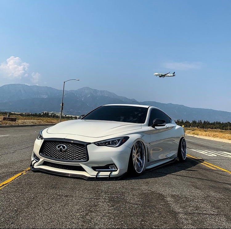 2017+ Q60 Coupe SBGT Front Splitter