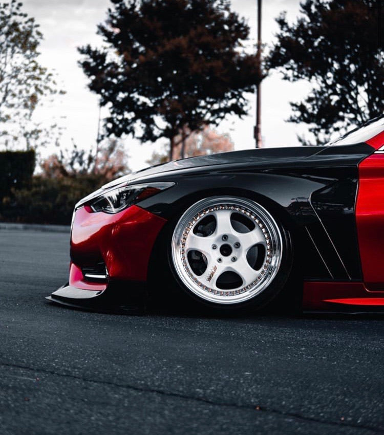 2017+ Q60 Coupe SBGT CF Fenders Pair