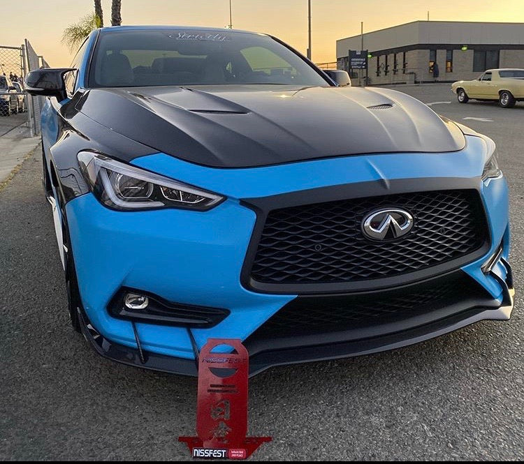 2017+ Q60 Coupe SBGT Front Splitter