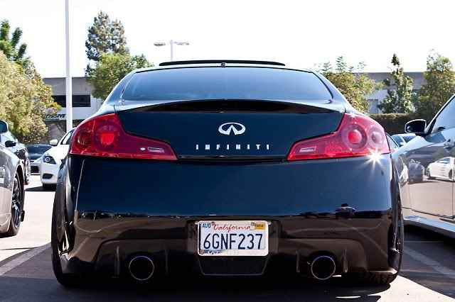 2003-2007 Infiniti G35 2Dr Z Speed Rear Bumper