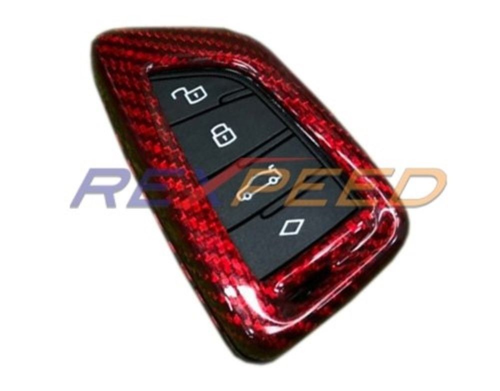 Rexpeed Dry Carbon Key Fob Cover - Black Toyota Supra 2020-2021
