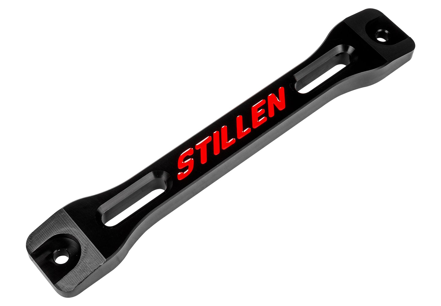 Limited Edition- Stillen Signature Series Infiniti/Nissan Battery Tie Down Brace [Black] - 102020B