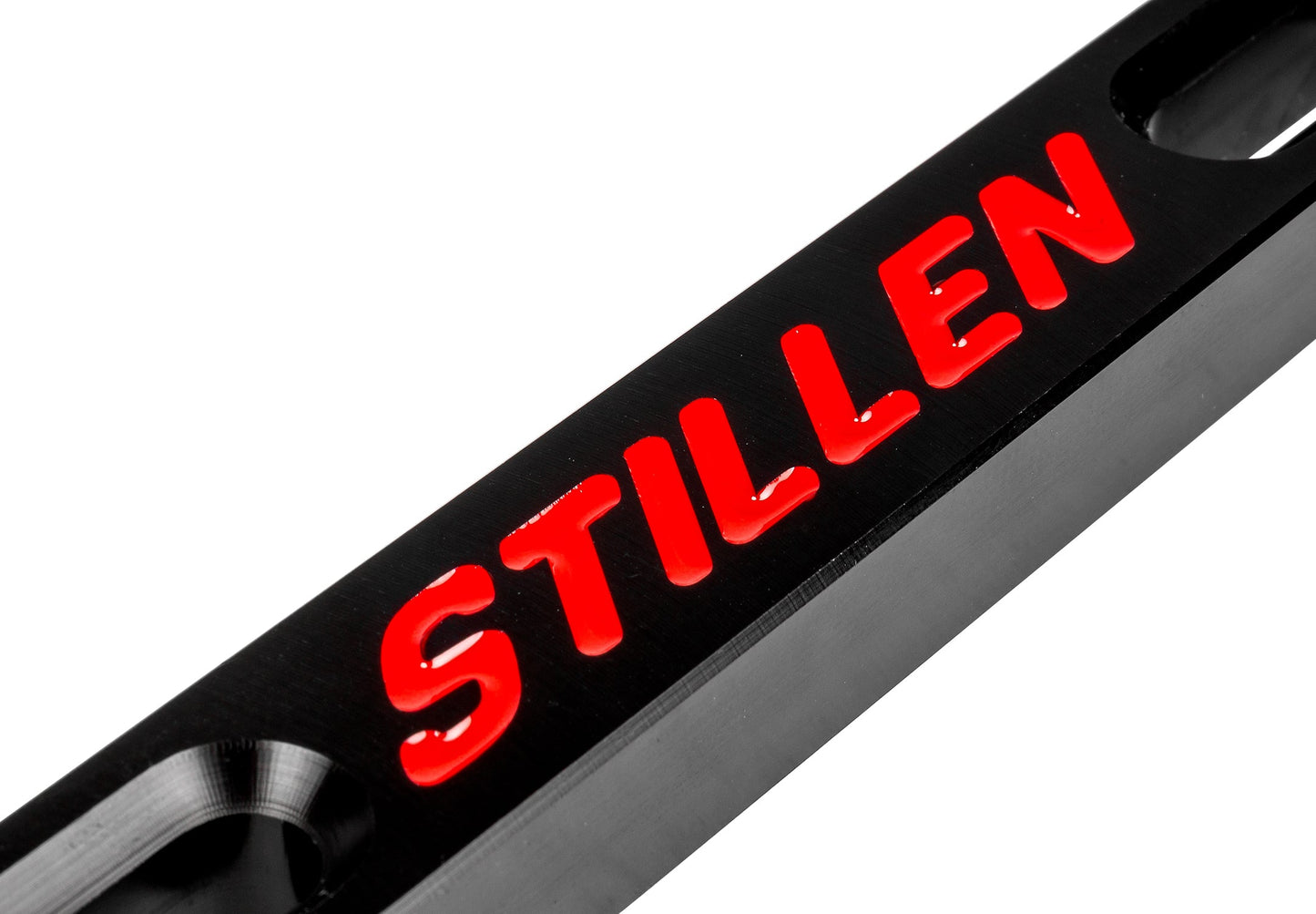 Limited Edition- Stillen Signature Series Infiniti/Nissan Battery Tie Down Brace [Black] - 102020B