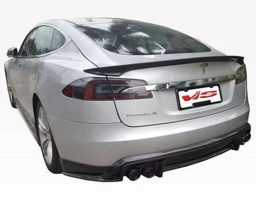 2012-2015 Tesla Model S VIP Carbon Fiber Rear Diffuser