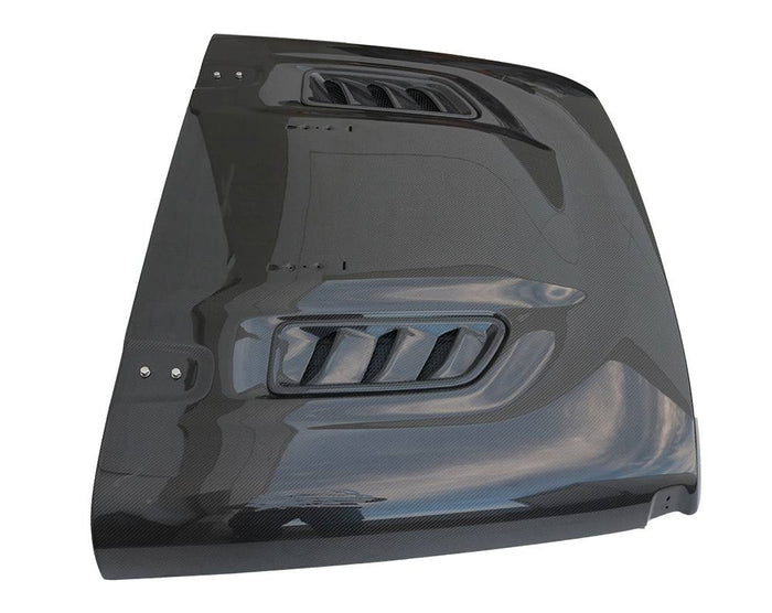 Carbon Fiber Hood Rubicon Style for Jeep Gladiator JT 4DR 2020-2023