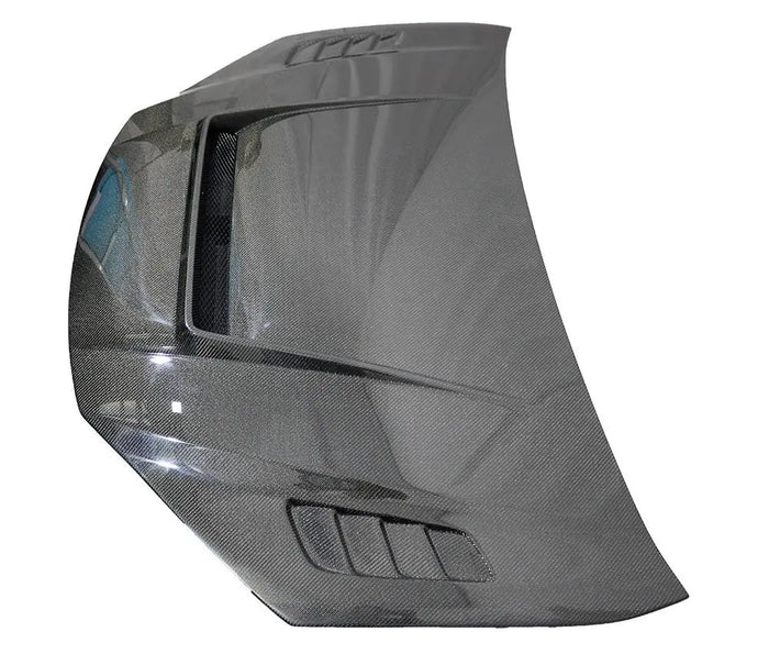 Double SIded Carbon Fiber Hood VTX Style for Toyota Prius 2023-2024 Price Shipped Lower 48