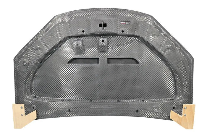 Double SIded Carbon Fiber Hood VTX Style for Toyota Prius 2023-2024 Price Shipped Lower 48