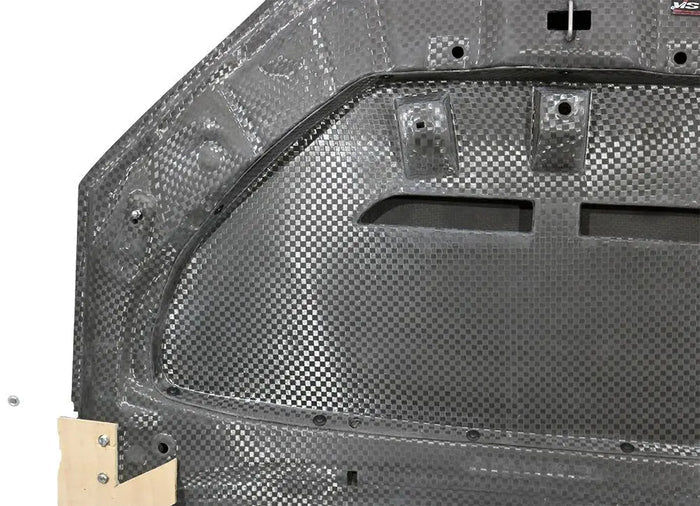 Double SIded Carbon Fiber Hood VTX Style for Toyota Prius 2023-2024 Price Shipped Lower 48