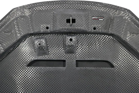 Double SIded Carbon Fiber Hood VTX Style for Toyota Prius 2023-2024 Price Shipped Lower 48