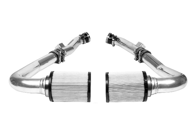 2007-2009 Nissan 350Z - STILLEN  Hi-Flow Ultra Long Dual Tube Air Intake (Gen 3) [Z33] - Dry Filter - 402845DF