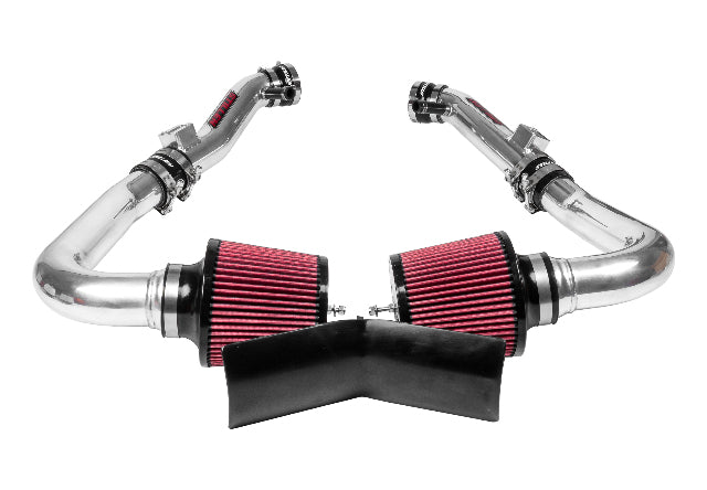 2008-2013 Infiniti G37, 14-15 Infiniti Q60 - STILLEN Air Intake (Gen 3) Dual Ultra Long Tube - Oil Filter - 402846