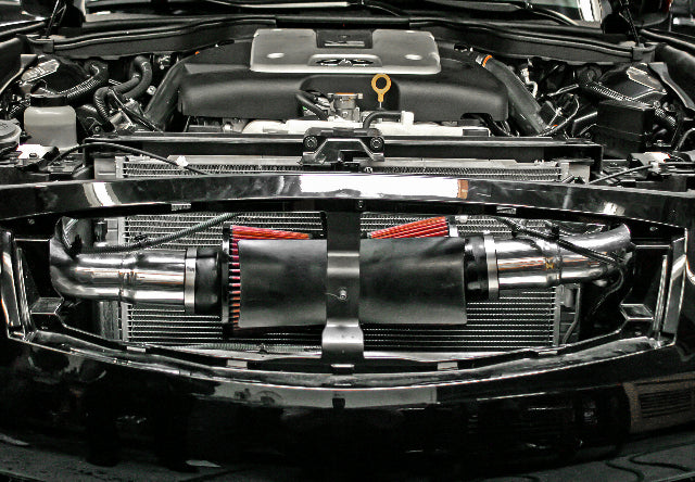 2008-2013 Infiniti G37, 14-15 Infiniti Q60 - STILLEN Air Intake (Gen 3) Dual Ultra Long Tube - Oil Filter - 402846