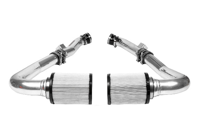 2009-2020 Nissan 370Z - STILLEN Dual Hi Flow Ultra Long Tube Air Intake (Gen 3) [Z34] - Dry Filter - 402852DF