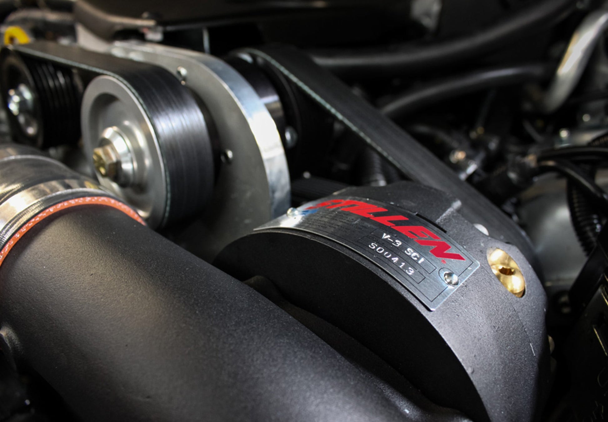 2008-2013 Infiniti G37 Coupe / 2014-2015 Infiniti Q60 Supercharger Tuned System [Black] - 407737B