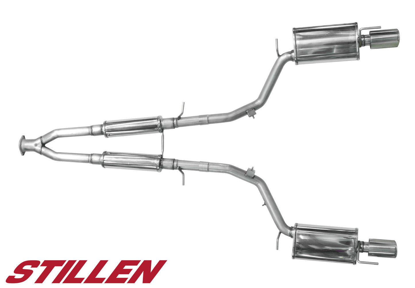 2006-2010 Infiniti M35 Stainless Steel Near Cat-Back Exhaust System - 504435