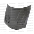 Seibon Carbon HD0105BMWE46M3-GTR GTR-style Carbon Fiber Hood For 2001-2005  BMW E46 M3