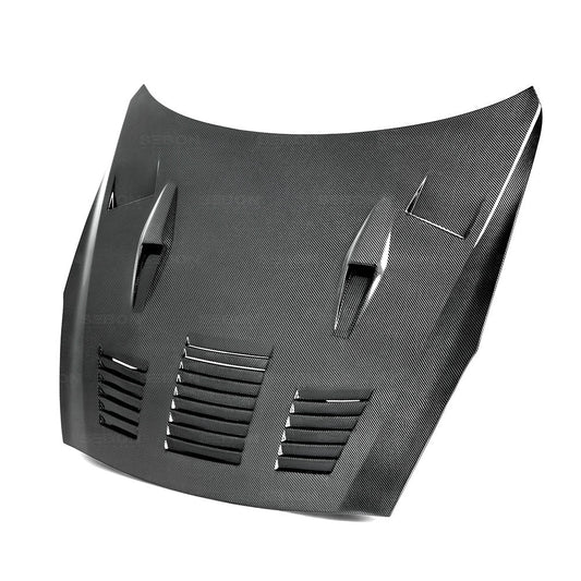 Seibon Carbon HD0910NSGTR-GTII GTII-style Carbon Fiber Hood For 2009-2015 Nissan GTR