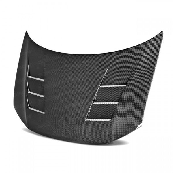 Honda Civic Coupe Carbon Fiber Hood | Seibon HD1213HDCV2D-TS